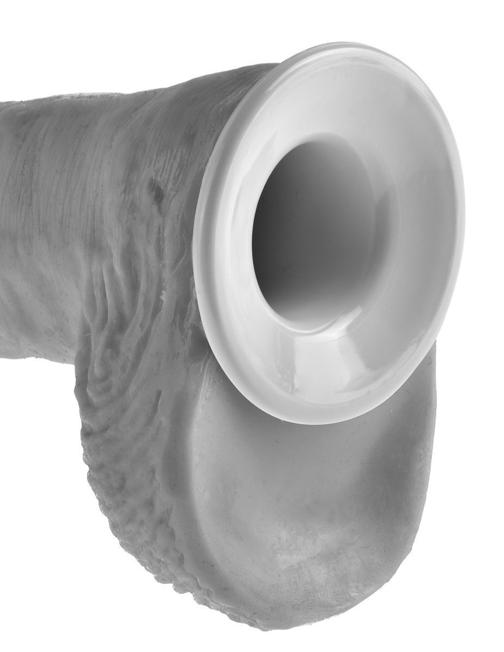 Страпон-система с телесной насадкой 10 Hollow Strap-On Suspender System - 25 см. (Цвет: телесный)