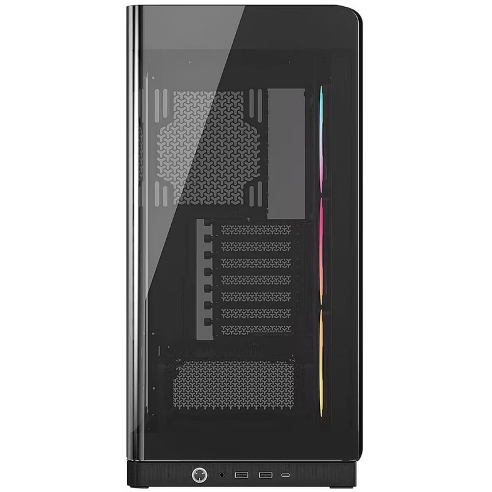 Корпус Corsair Frame 4500X LX-R RGB iCUE LINK, Midi-Tower, E-ATX, ATX, mATX, mITX, Black, без БП