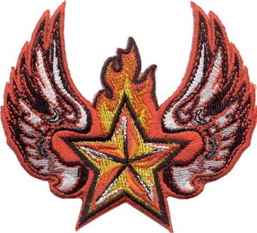 Нашивка Winged Soviet Star-Звезда окрыленная