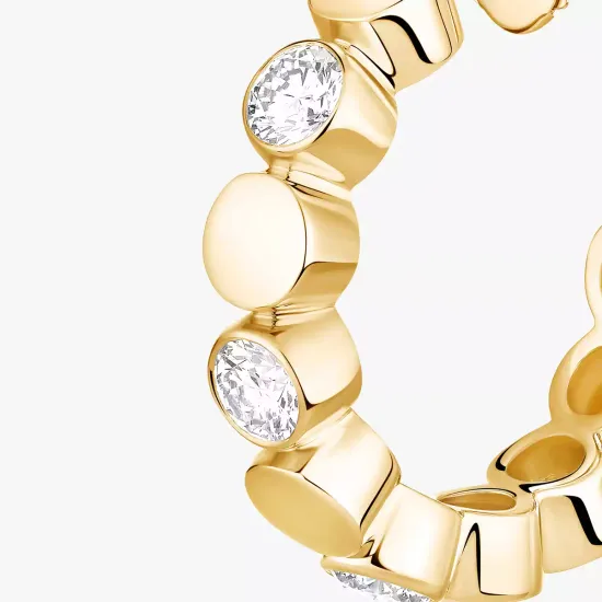 Messika D-Vibes mini hoop earrings