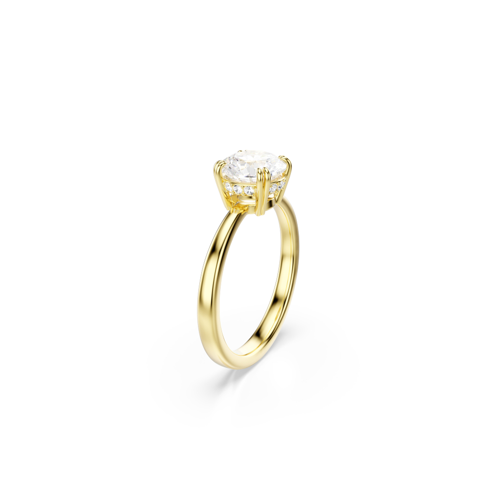 STILLA:RING RND WHITE/GOS 60