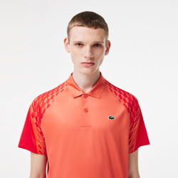 Мужское теннисное поло Lacoste Polo Men - Red, White