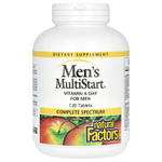 Natural Factors, Men's MultiStart, ежедневные витамины для мужчин, 120 таблеток