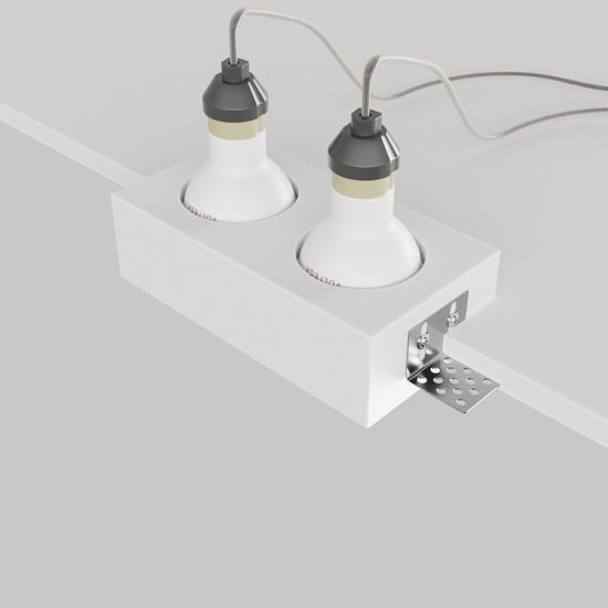 Встраиваемый светильник Technical DL131-GU10-02-W