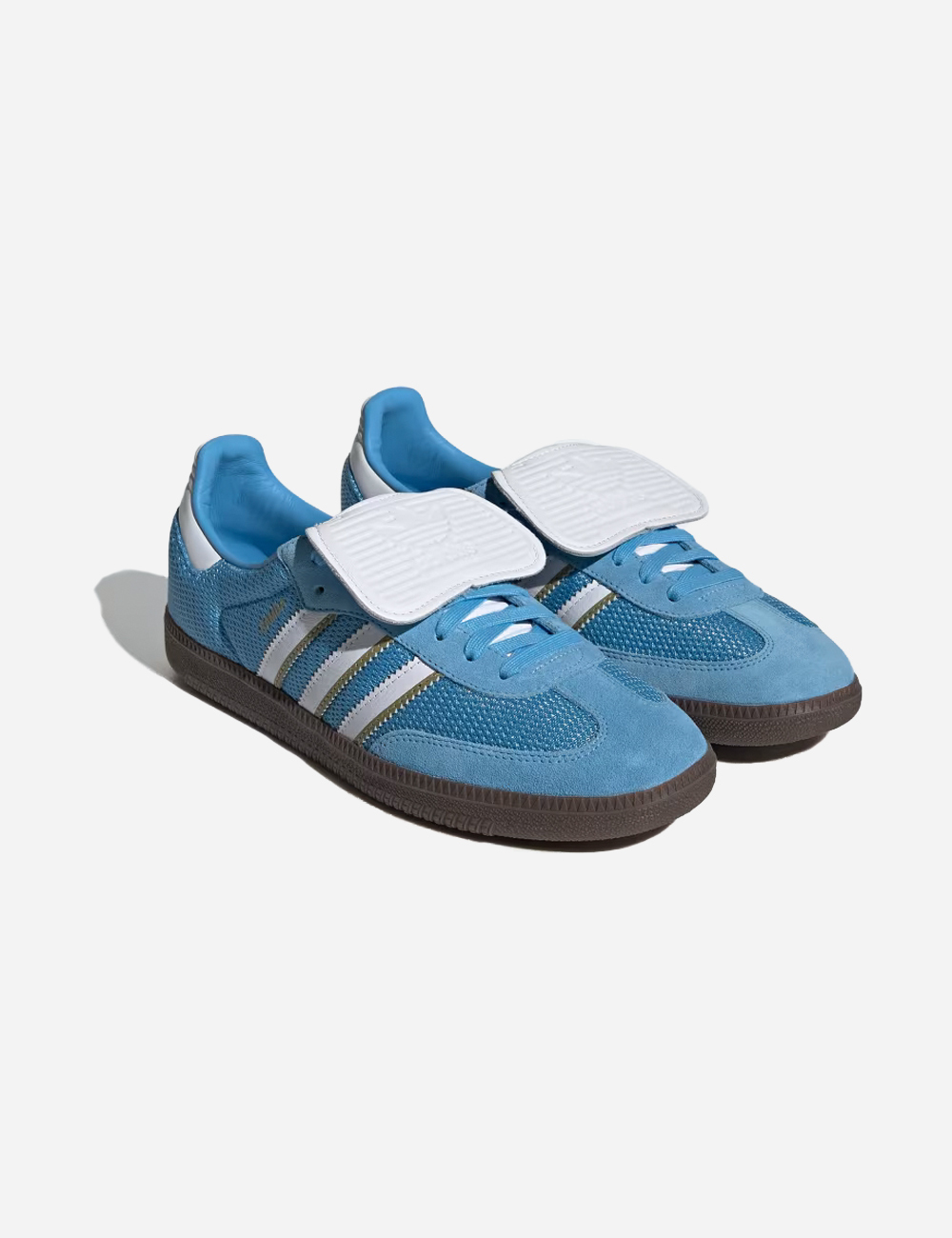 Light blue adidas samba top
