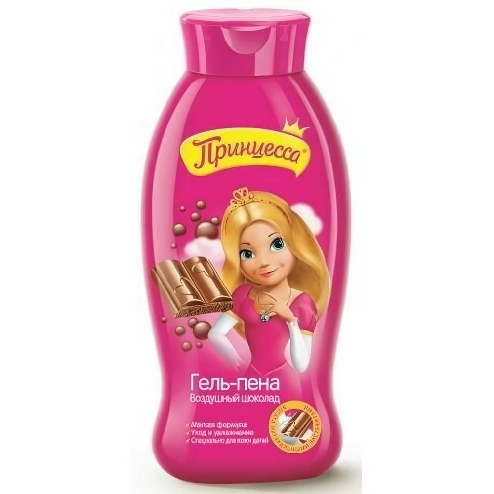 Гель-пена 400мл. "Воздушный шоколад" (Принцесса)