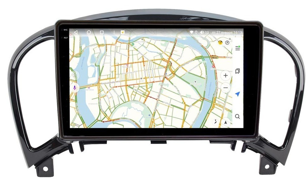 Магнитола для Nissan Juke 2011-2019 - Vaycar VA51-0749-2K на Android 13, 8-ядер, 2K QLED, ТОП процессор, CarPlay, 4G SIM-слот