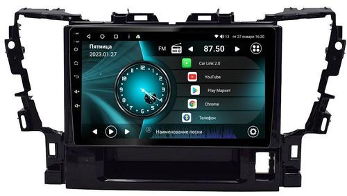 Магнитола для Toyota Alphard 3, Vellfire 2 H30 2015-2023 (менее 10 динамиков, правый руль) - Vaycar VA77-0564 на Android 13, Быстрая, 4G SIM-слот