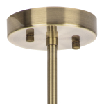 816043 Люстра MODENA 8х40W G9 ЛАТУНЬ/ПРОЗРАЧНЫЙ