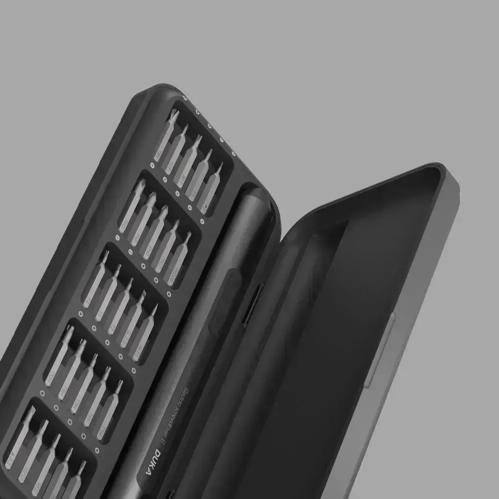 Аккумуляторная отвертка Xiaomi DUKA Atuman E1 25 in 1,темно-серый