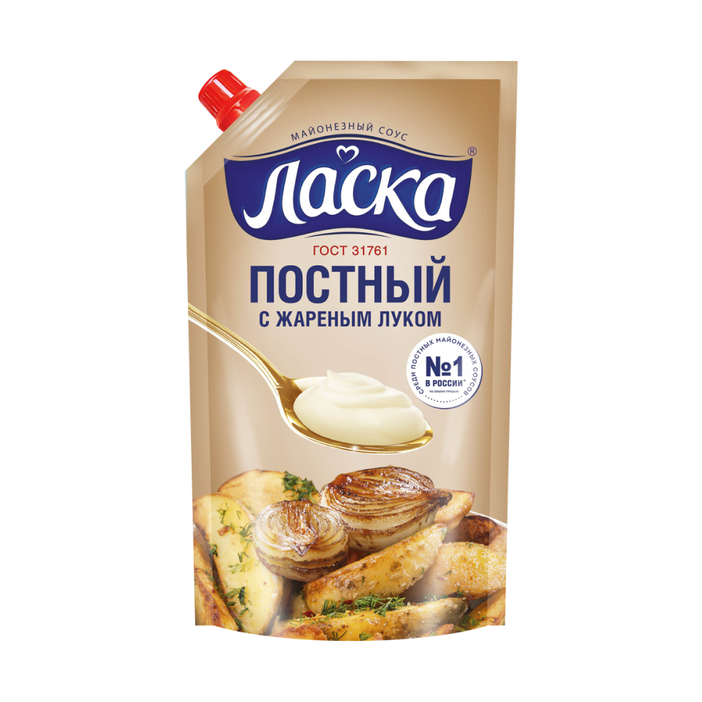 Майонез Ласка с жареным луком 35%, 400 мл