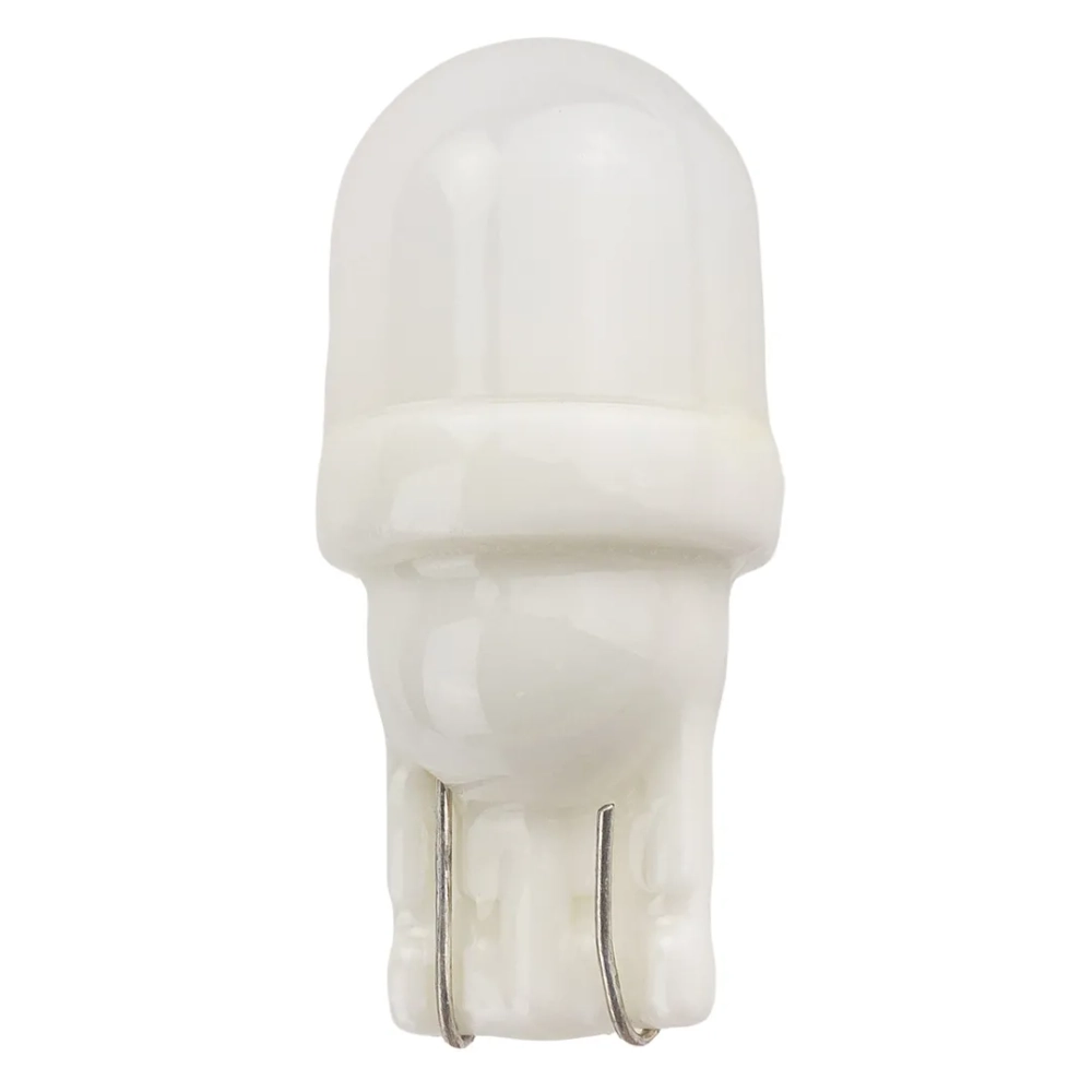 Лампочка светодиодная T10-1W Ceramic 12v белая KING T10-1W Ceramic W