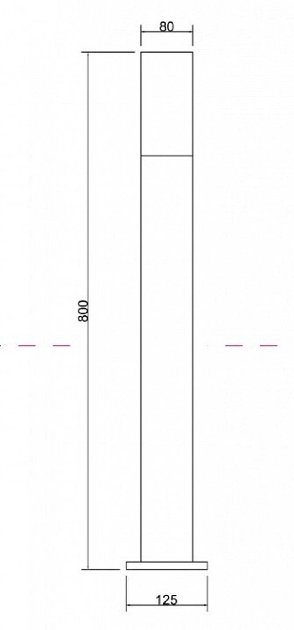 Наземный низкий светильник Maytoni Willis O418FL-01GR1
