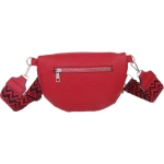 Сумка женская через плечо «ИМАНИ», цвет бордовый, три кармана, 24*19*7*5см (лейбл Ultramarine)