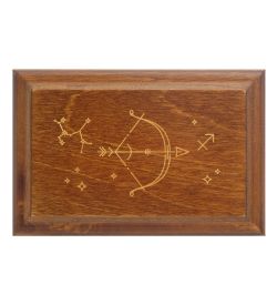 GAEM Art JW-12/07 Шкатулка деревянная «Знак Зодиака - Стрелец»