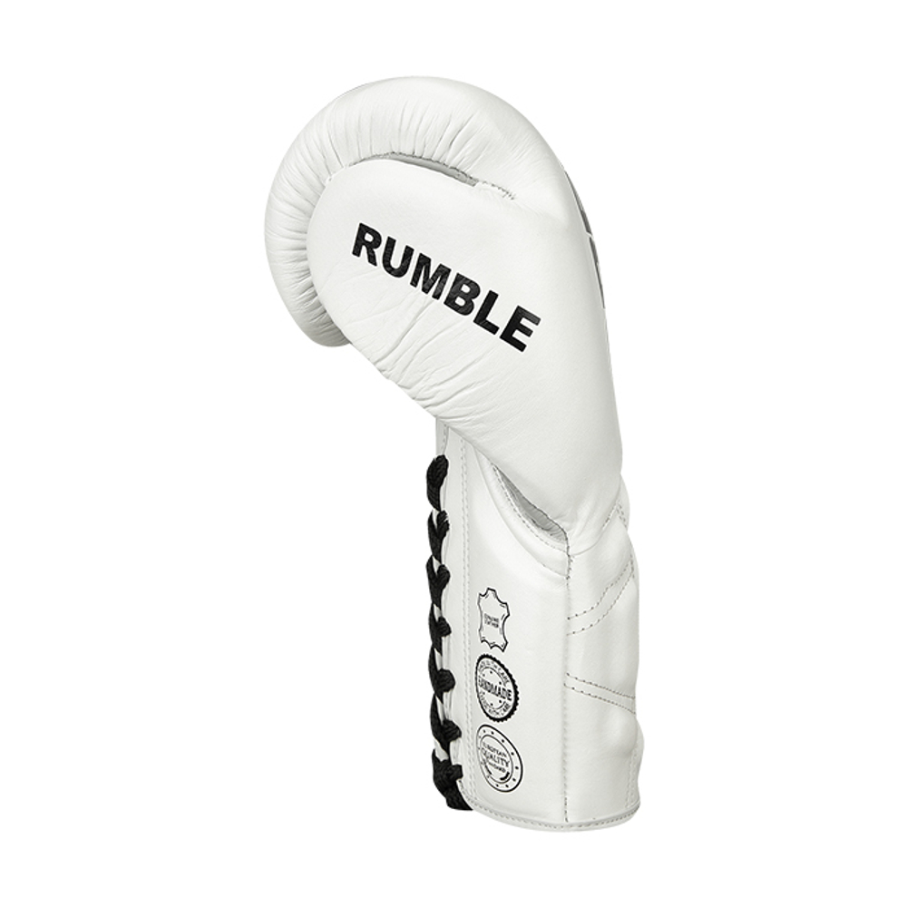 BGR-22-0088 Боксерские перчатки Rumble белые