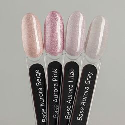 Monami Base Аurora Beige - База светоотражающая для ногтей, 8м