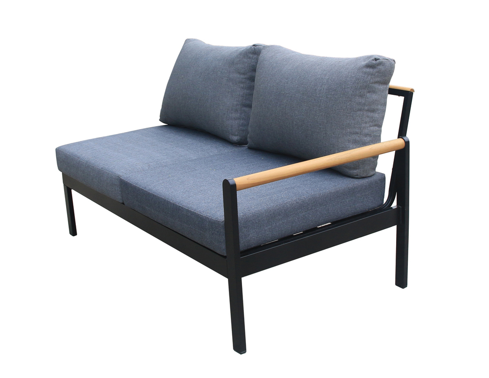 Лаунж зона из алюминия MAYA M темно-серый графит