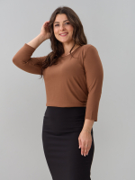 Лонгслив ЛНв-306/корица