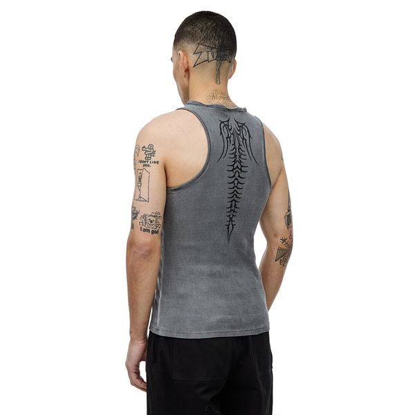 Майка Chimera серая - фото 4