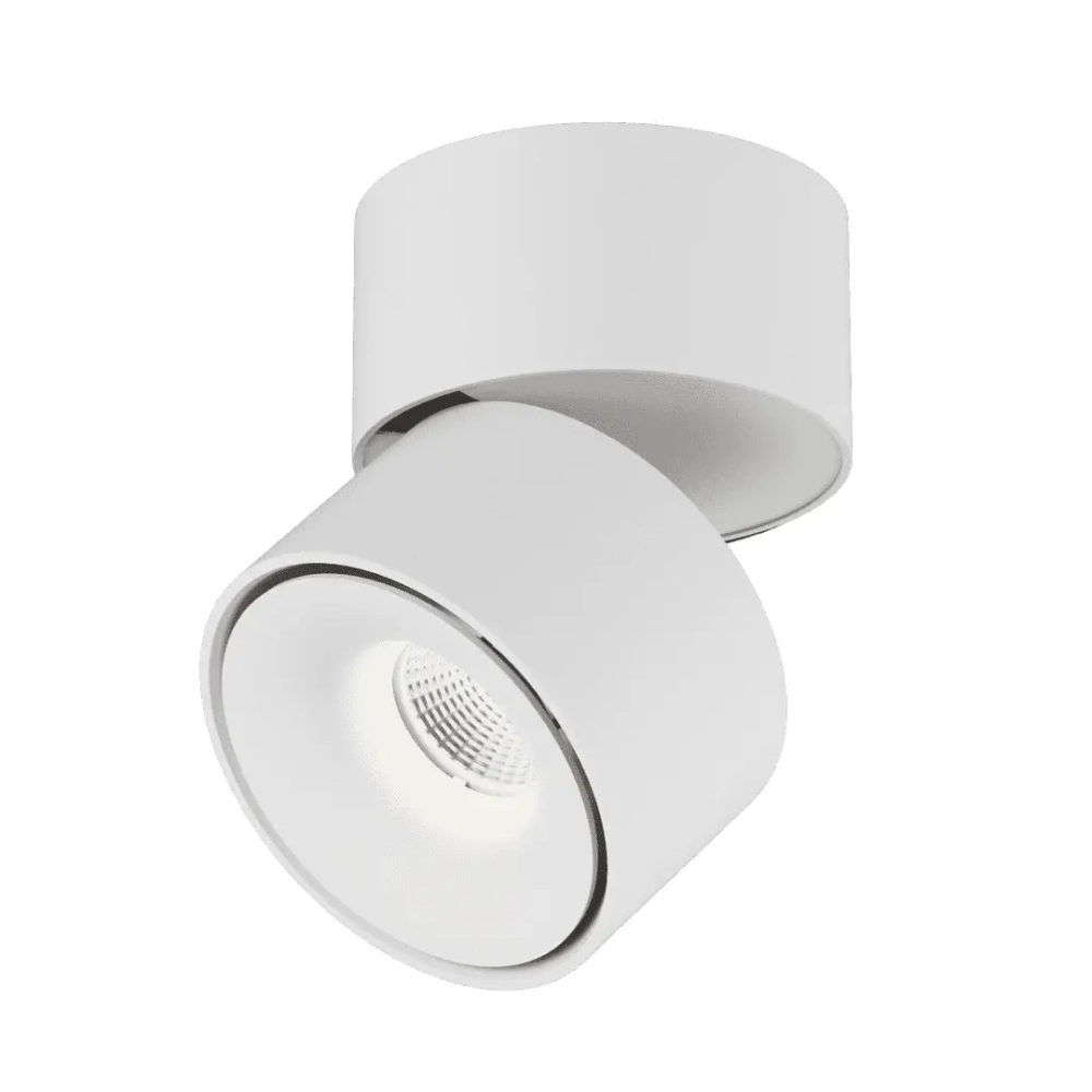 Накладной поворотный светильник Vaes VERONA 3000K-4000K Белый