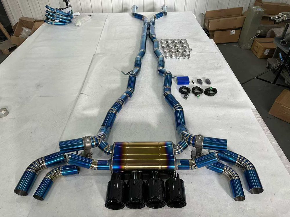 Выхлопная система в сборе Downpipe для BMW M5 G90 2024+ БМВ