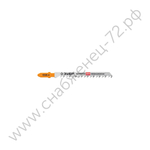 ЗУБР T144DF, Т-хвост, шаг зуба 4мм (6TPI), раб. длина 75мм, Би-металл сталь, 2шт., Полотна для лобзика (15585-4)