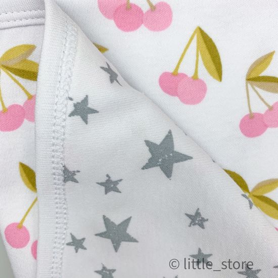 Двусторонний плед Черешня