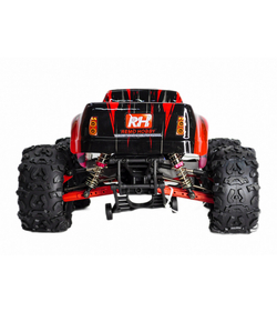 Радиоуправляемый монстр Remo Hobby Dinosaurs Master Brushless UPGRADE PLUS красный 4WD 2.4G 1/8 RTR