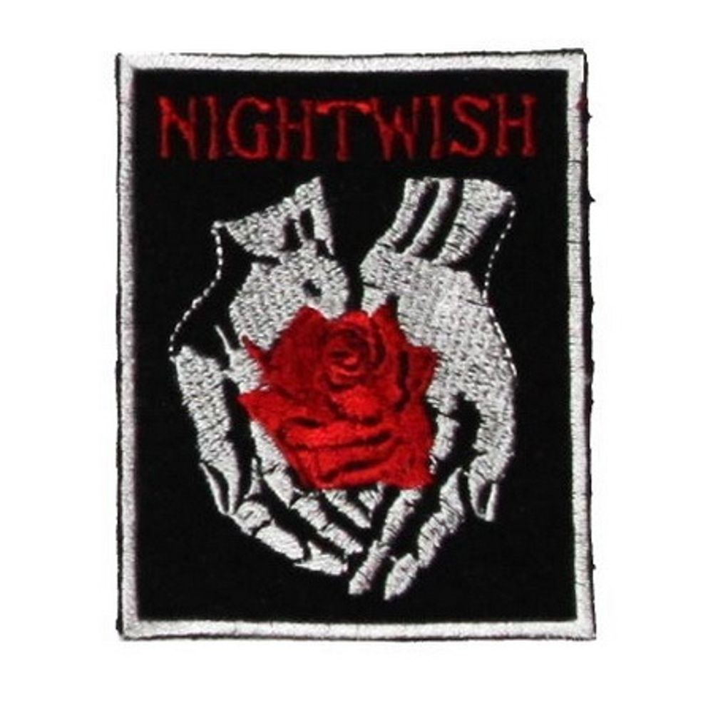 Нашивка Nightwish роза (288)