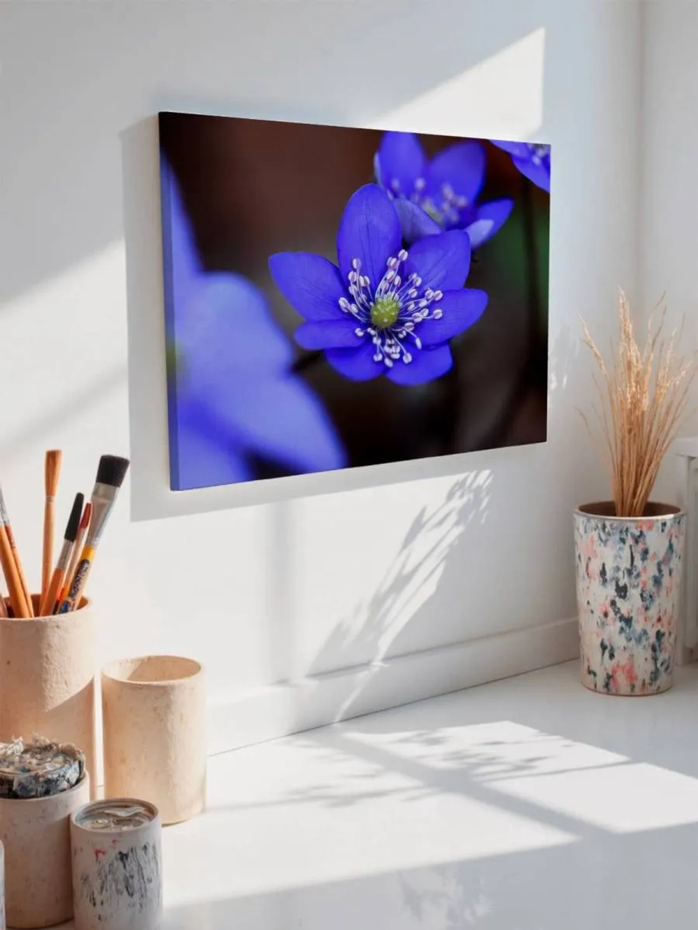 Картина на стену 40 X 50 Фиолетовые цветы