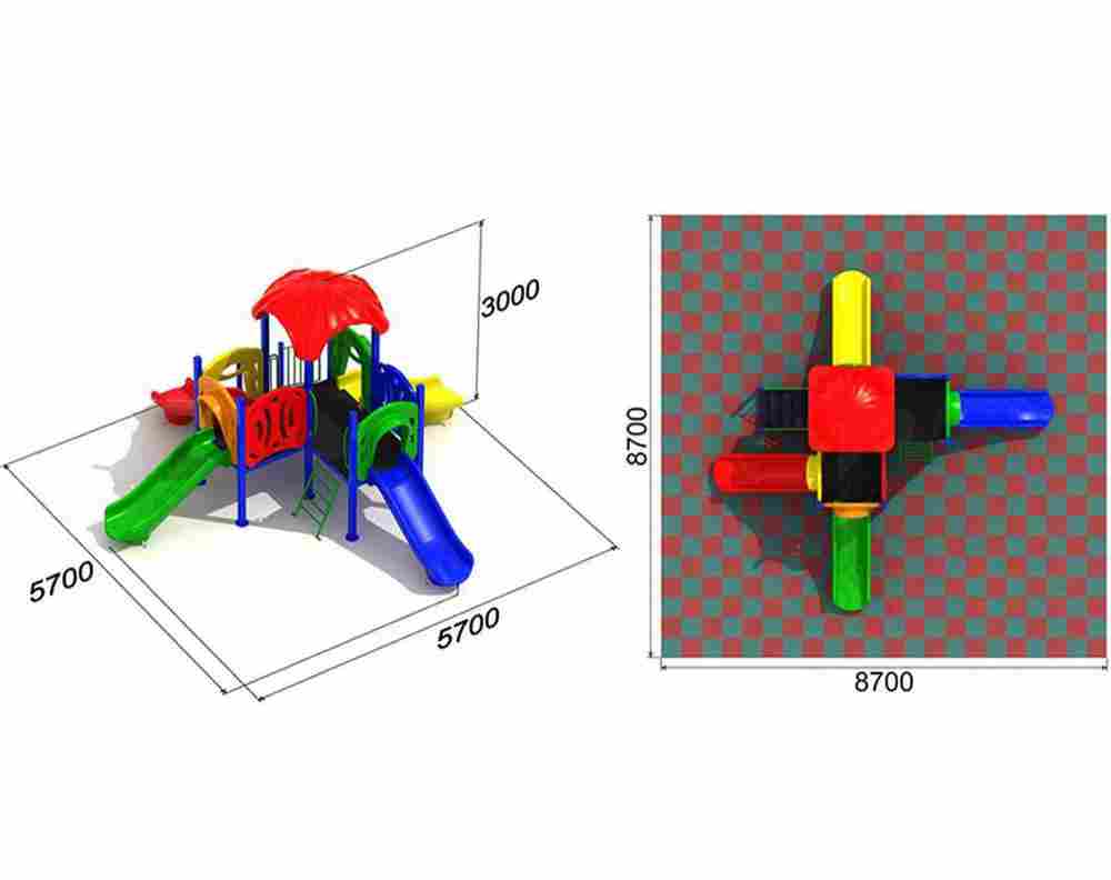 Детская площадка «Тропический Рай»