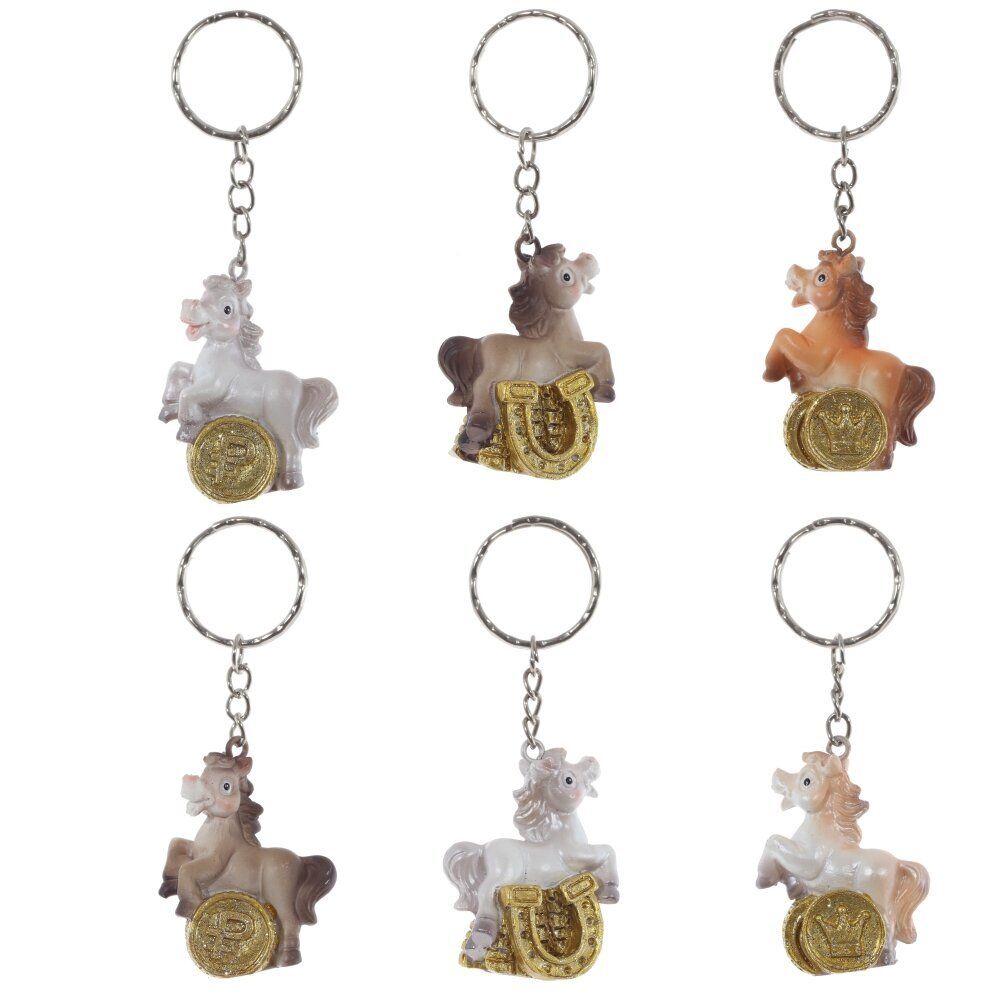 GAEM Брелок "Лошадка", L2 W2,5 H4 см, 6в.