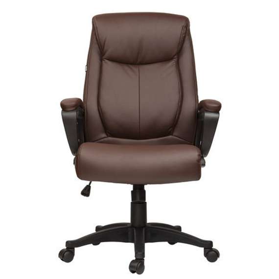 Кресло офисное BRABIX &quot;Enter EX-511&quot;, экокожа, коричневое, 531163