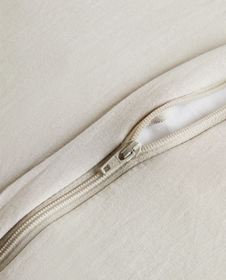 ZARA HOME МЯГКИЙ ЧЕХОЛ ДЛЯ ДЕКОРАТИВНОЙ ПОДУШКИ, СЕРЫЙ