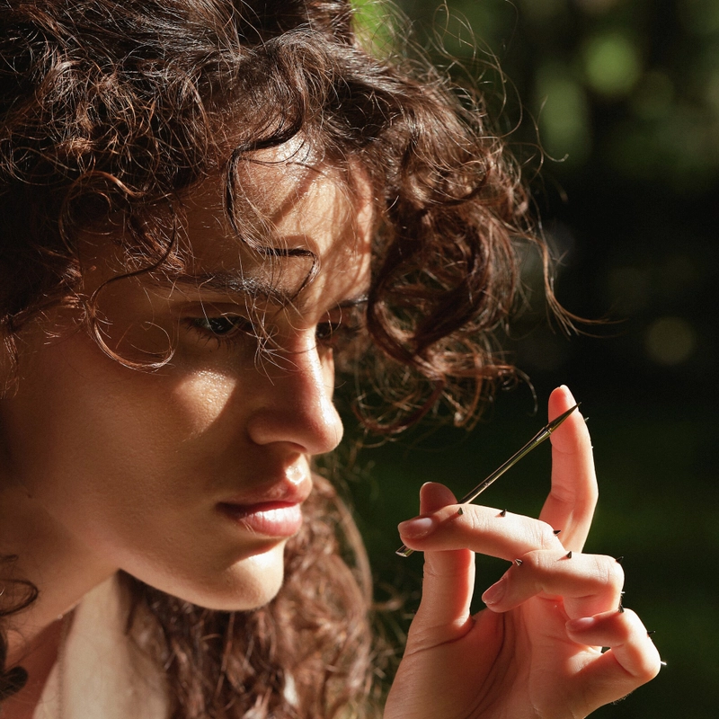 Моносерьга Игла с Шипом