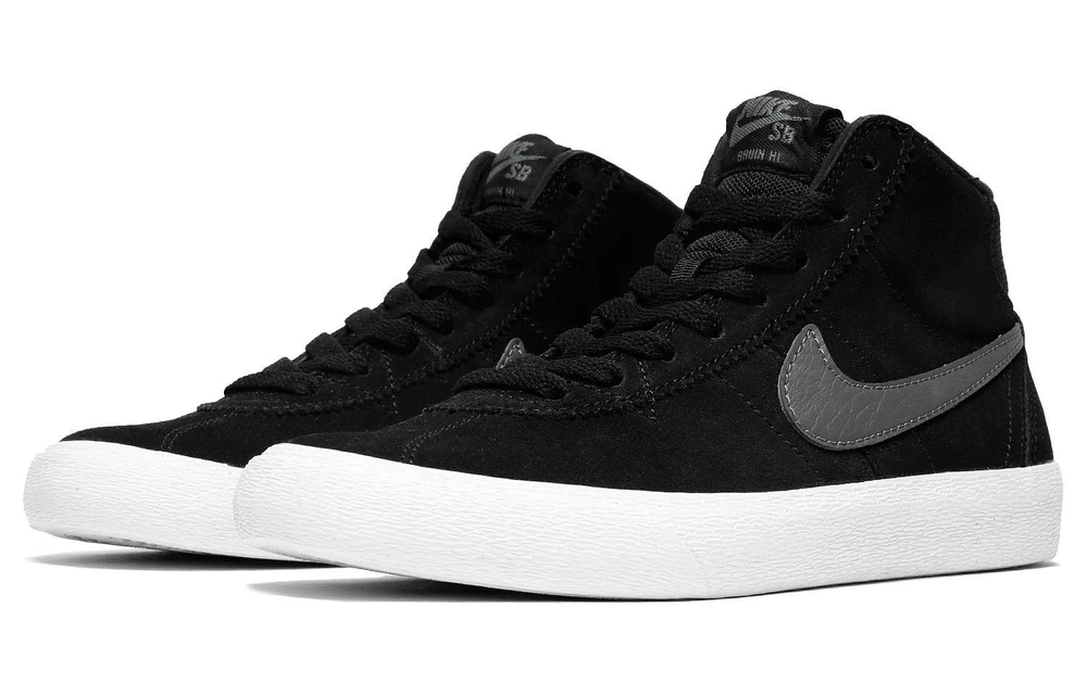 Кроссовки Nike Sb Bruin Black Dark Grey (W) (Женская размерная сетка)