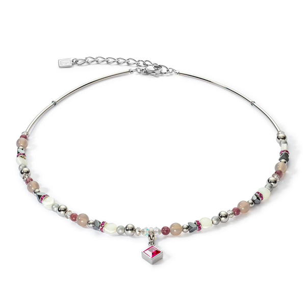 Колье Coeur de Lion Pink 4544/10-0400