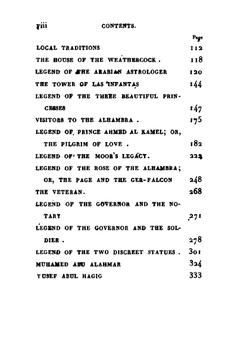 The Alhambra. Or The New Sketch Book | Washington Irving
