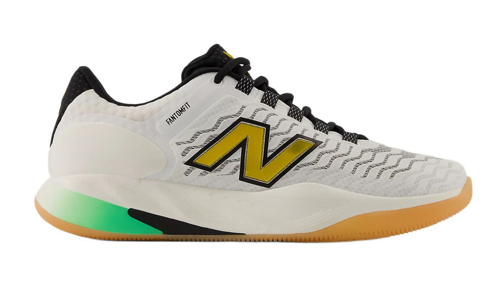 Теннисные кроссовки New Balance Fresh Foam X CT-Rally v2 - white/metallic gold