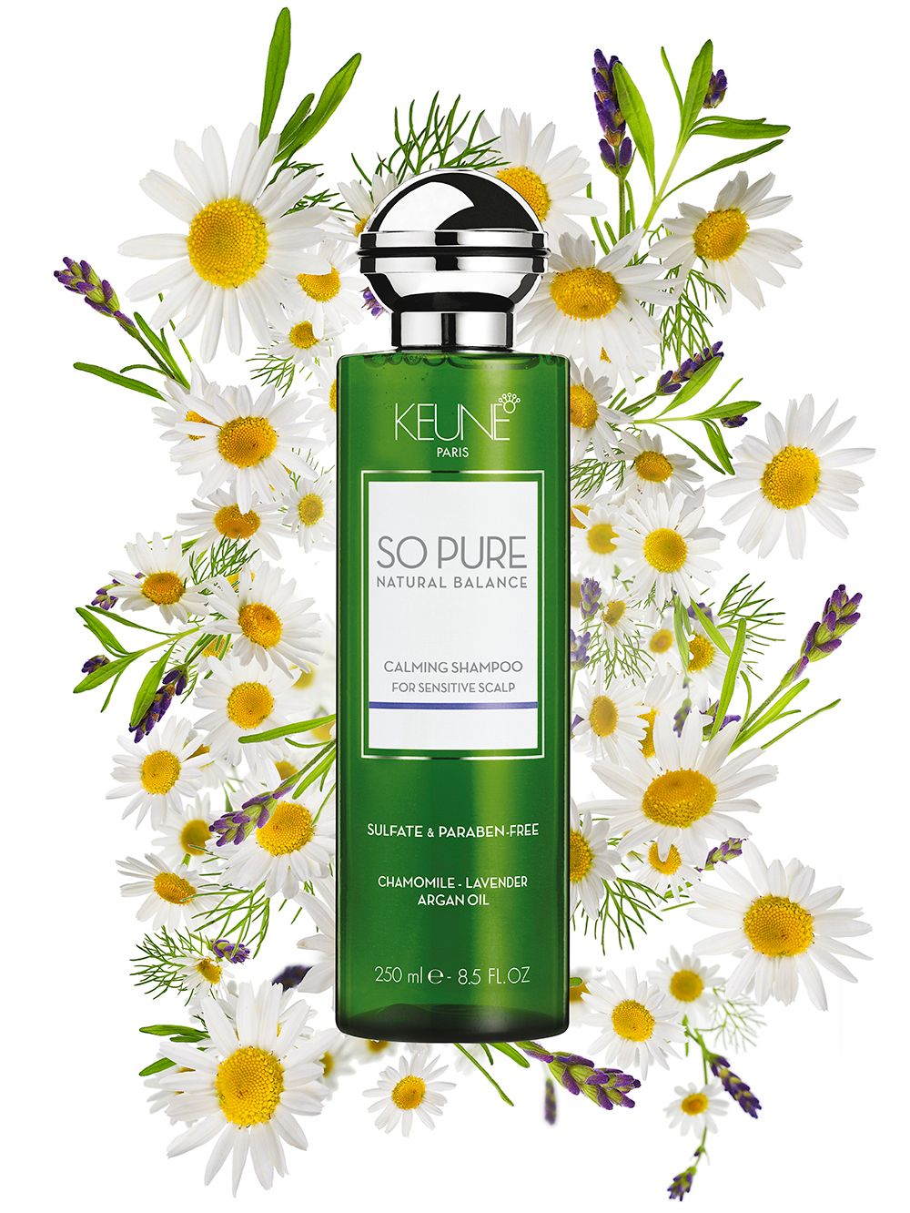 Keune So Pure Шампунь Успокаивающий Calming Shampoo 250 мл