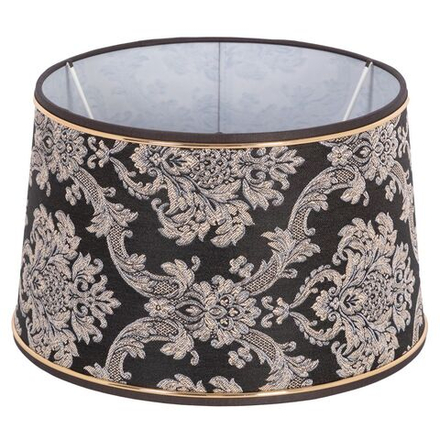 Абажур Тюссо Ватикан Черный