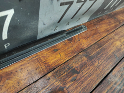 Молдинг стекла двери задней левой Mercedes E W212 09-17 Б/У Оригинал A2127350109