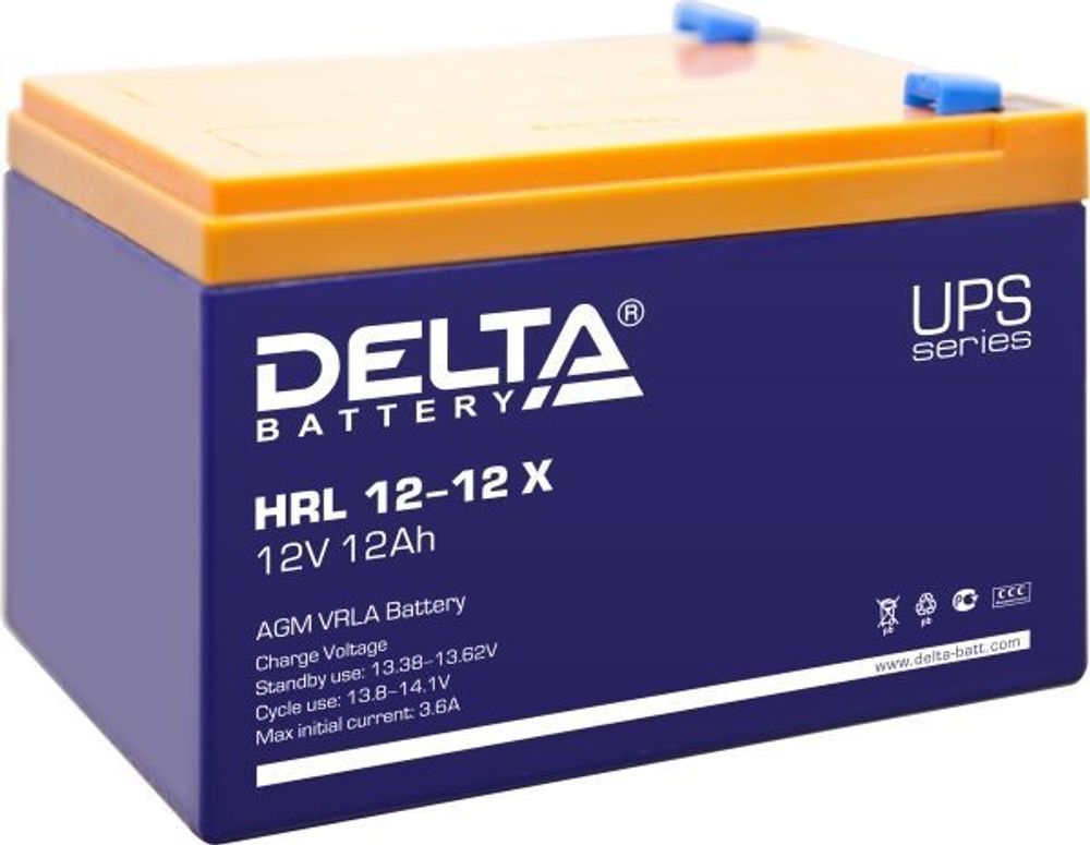 DELTA HRL 12-12 X аккумулятор