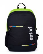 Рюкзак Safari Axel DLX 19 FB Black, 46*35*15 см, 26л, 400 гр., 2отд.,