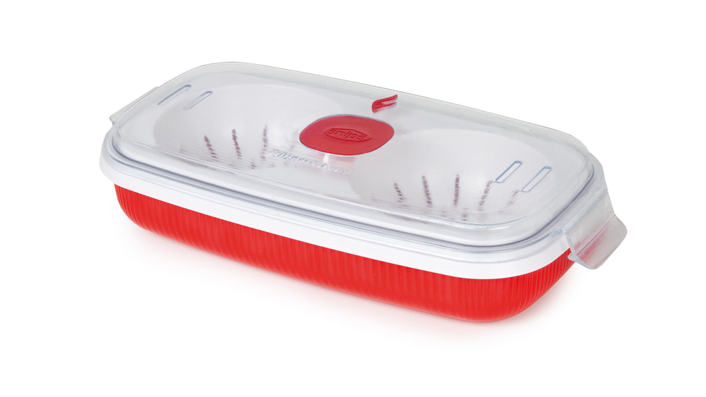 Контейнер для приготовления яиц пашот и омлета в СВЧ 0,75л 2 порции SNIPS