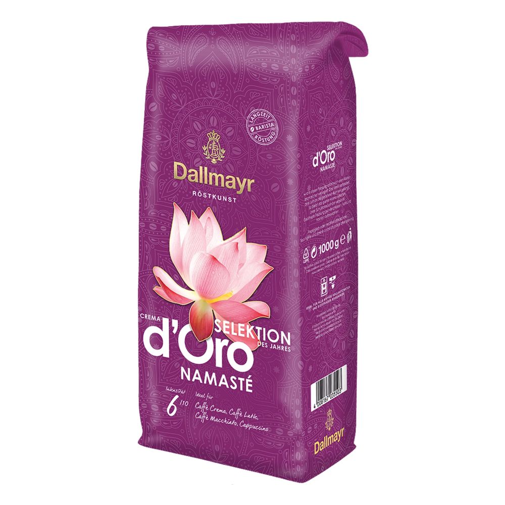 Кофе в зернах Dallmayr Crema D&#39;Oro Namaste 1 кг