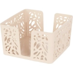 Салфетница Лира квадратная, Бежевый