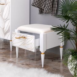 Банкетка Арт mini Айс Голд