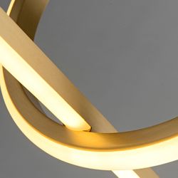 Подвесной светильник MOFFIT B LONG L90 Brass